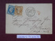 FRANCE LETTRE RR  1875 ETOILE DE PARIS N° 4 A  STE CROIX SUISSE   +  + AFF. INTERESSANT+DP7 - 1849-1876: Période Classique