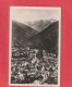 316. LUCHON .  VUE GENERALE ET FOND DES MONTAGNES FRONTIERES .  CARTE AFFR AU VERSO  .  2 SCANNES - Luchon