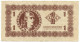 1 LIRA BANCA PER L'ECONOMIA ISTRIA FIUME E LITTORALE SLOVENO 1945 BB+ - Occupation Alliés Seconde Guerre Mondiale