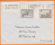 BELGIQUE     Lettre Pub De ALLEUR  Postée à LIEGE  1972    Avec Composition  De 2 Timbres Pour 95 PONTOISE - Briefe U. Dokumente