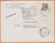 ITALIE   Lettre Pub    Recommandée De BOLOGNA  1975     Pour BOLOGNA - 1971-80: Marcophilia