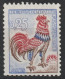 Coq N° 1331b Numéro Rouge - Neuf ** - MNH - Cote 80,00 € - Unused Stamps