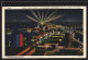 AK Chicago, World`s Fair 1933, Night View Of World`s Fair Grounds From Observation Platform Of Sky Ride, Ausstellung  - Expositions