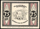 Notgeld Stolzenau 1921, 75 Pfennig, Elternhaus Und Wohnhaus Von Wilhelm Busch In Wiedensahl  - [11] Local Banknote Issues