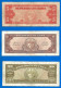 Lot Cuba 5 10 20 Pesos 1949 Billet Peso Centavos Kuba Billets - Kuba