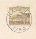 Norge Norway Lom Stavkirke Cachet Halden - Covers & Documents