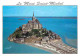 50 - Le Mont Saint Michel - Vue Générale Aérienne - Flamme Postale - CPM - Voir Scans Recto-Verso - Le Mont Saint Michel