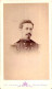 CARTE CDV -  Edit. Le Jeune - Un Militaire, à Identifier - Tirage Aluminé 19 ème - Taille 62 X 104 - Anciennes (Av. 1900)