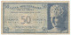 50 DRACME CASSA MEDITERRANEA DI CREDITO PER LA GRECIA 1941 BB+ - Autres & Non Classés