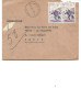 LETTRE PNEUMATIQUE  1957 AVEC 2 TIMBRES  RUGBY - Covers & Documents