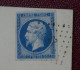 FRANCE LETTRE  1856 PETIT BUREAU SECRETAN  +N° 14 BIEN MARGé+ AFF. INTERESSANT+DP7 - 1853-1860 Napoléon III