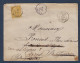 Cachet  COL. FR.   PAQ. FR. J N° 6 Sur Enveloppe De SAINT LOUIS  SENEGAL - Poste Maritime