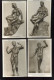 SCULPTURES - BRONZES - POCHETTE DE 12 CARTES FORMAT 9X14 - BIBLIOTHEQUE NATIONALE COLLECTION V - EDITEUR LAPINA - Sculptures