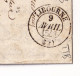 Lettre 1843 Avec Correspondance Libourne Pour Guîtres Gironde - 1801-1848: Précurseurs XIX