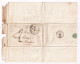 Delcampe - Lettre 1843 Avec Correspondance Libourne Pour Guîtres Gironde - 1801-1848: Precursors XIX