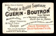 CHROMOS - CHOCOLAT GUERIN-BOUTRON - LEPINE - Guerin Boutron