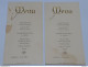 Lot De 4 Anciens Menus Fait à Abolens Le 2 Mai 1940 .. Lot10 . - ....-1949