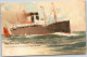 Kroonland Doppelschrauben Postdampfer, Red Star Line, From Serie Steamers Paintings Without Logo, By H. Cassiers - Passagiersschepen