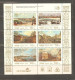 Russia: 3 Mint Sheetlets, 850-th Anniversary Of Moscow Foundation - Paintings, 1996, Mi#505-510, MNH - Sonstige & Ohne Zuordnung