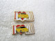 PIN'S   LOT  2  RENAULT  CLIO  ET  CLIO 16 S - Renault