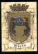 AK Wappen Von Blois Mit Stachelschwein Und Schwarzem Wolf, Die Ein Lilienschild Halten  - Généalogie