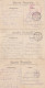 3 CP Camp Aviation Avord Cher  Cachet Militaire Section Aviation 1914  Accident Crash Atterrissage Train Equipages - Aerodromes