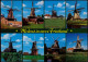 Postkaart .Niederlande Niederlande Windmühlen Windmill MB Friesland 1988 - Autres & Non Classés
