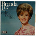 EP 45 TOURS BRENDA LEE RIDE RIDE RIDE 1967 FRANCE DECCA 60011 LANGUETTE - 7" - Rock