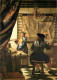 Art - Peinture - Johannes Vermeer Dit Jan Vermeer De Delft - Le Peintre Et Son Modèle - CPM - Voir Scans Recto-Verso - Paintings