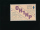 QSL Carte Radio - 1933 - Finlande Suomi - OH1NP - Amateurfunk