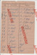 Fixe WW2 Prisonnier De Guerre Document Concernant Le Stalag VI F Dortmund Kommando 1019 Année 1942-43 - 1939-45