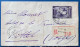 Lettre Recommandé 1937 N°338a  3FR Violet JEAN MERMOZ Oblitéré De PARIS XIV Annexe 1 Pour VITTEL TTB - Lettres & Documents