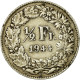 Monnaie, Suisse, 1/2 Franc, 1944, Bern, TTB, Argent, KM:23 - Altri & Non Classificati