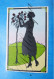 Artist Silhouette Art-deco Art-Nouveau Edit AQUARELLA  142  Imprime - Silhouettes