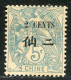 REF090 > CHINE < Yv N° 75 * Bien Centré > Neuf Dos Visible -- MH * - Type Blanc - Ongebruikt