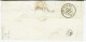 T.P. 6A Papier épais (Paire) S/L. De SAINT-NICOLAS Du 15 MARS 1857 à St JOSSE-TEN-NOODE (Obl. BRUXELLES) + "34" - 1851-1857 Médaillons (6/8)