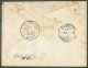 E.P. Enveloppe DE LA RUE 1p. Blue + Tp 5mil. Pink, Cancelled FARCHOUT 30 Av. 90 Registered Interior.  Scarce . -  22192b - 1866-1914 Ägypten Khediva