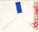 Schweden 1942, 8er-Block 5 öre Auf Luftpost Zensur Brief V. Stockholm N. Halle - Covers & Documents