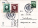 Österreich 1947, Karte M. St. Veit Sonderstpl. U. ZZBZ Zensur I.d. Schweiz - Covers & Documents