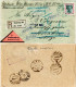 DR 1909, EF 40 Pf. Auf Einschreiben Nachnahme Brief V. Hamburg N. Norwegen - Covers & Documents