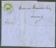 GRAND MOULINS A VAPEUR (STOMMMOLEN) Soc. ABEL WAUTEZ DEREUSE Belgium N°30 Obl. Sc CHATELINEAU 26 Mars 1880 Vers Souvret - Factories & Industries