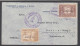 LETTRE PAR AVION DE SAN SALVADOR, AVEC TIMBRES " Y+T NOS 499, PA38,3E JEUX SPORTIFS DE L'AMERIQUE CENTRALE SURCHARGES ". - El Salvador