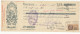 FRANCE - Traite A. Biétron (Fromages, Marseille) - Fiscal 30c Perforé A.B. - 1928 - Lettres & Documents