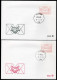 (B) ATM4 FDC Envelop 1981 - Set 6-9-14-59 BEF - Other & Unclassified