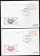 (B) ATM3 FDC Envelop 1981 - Set 6-9-14-59 BEF - 2 - Autres & Non Classés