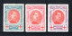 132/134 MNH 1915 - Z.M. Koning Albert 1 - 1914-1915 Croix-Rouge