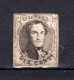 6 MH 1851 - Z.M. Koning Leopold I (dun Papier) - 1851-1857 Médaillons (6/8)