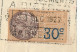 FRANCE - Traite A. Biétron (Fromages, Marseille) - Fiscal 30c Perforé A.B. - 1927 - Brieven En Documenten