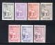 377/383 MNH 1933 - Kruis Van Lotharingen - Unused Stamps