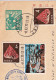 Postal Stationery Japon 1970 Japan Toshima Pour Montlieu Charente Maritime Kunie Sakata 豊島区 - Cartes Postales